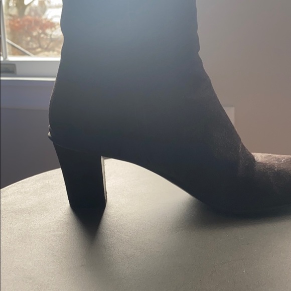 Prada Chocolate Brown Suede Booties - Picture 6 of 7